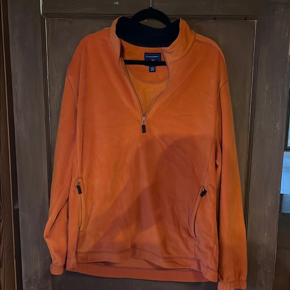 Saddlebred Orange Zip Up Jacket